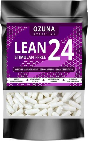 lean24 stimulant free fat burner without caffeine weight loss supplement