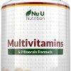 Multivitamins & Minerals Formula | 365 Tablets (Up to 1 Year Supply) | 24 Multivitamins with Iron and Minerals for Men and Women Suitable for...