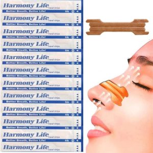 Nasal Strips, 60 PCS Nose Strips for Breathing, Reduces Nasal Snoring Caused by Nasal Congestion to Stop Snoring Breathe Easy, Relief of Nasal...