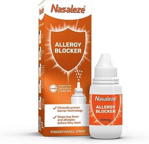 Nasaleze Allergy Blocker – Hay Fever and Allergy Prevention – Use Before Exposure to Allergens – Treats the Cause of Allergies to Prevent the...