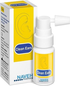 naveh pharma cleanears earwax removal spray ear wax softener baby ear cleaner 6