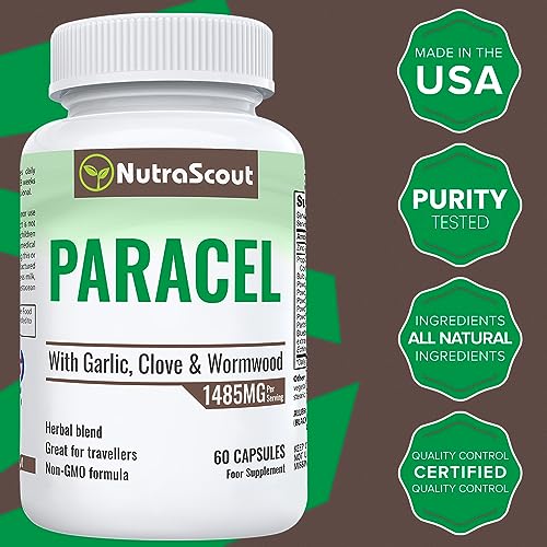 nutrascout paracel intestinal guard intestinal cleanse for humans 1 4