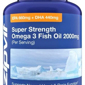 Omega 3 Fish Oil 2000mg, EPA 660mg DHA 440mg per Daily Serving. 120 Capsules (2 Months Supply). Supports Heart, Brain Function and Eye Health. 2...