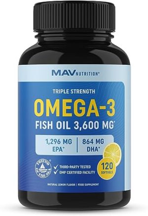 omega 3 fish oil supplement 3600 mg epa dha best source of omega 3