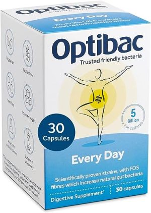 optibac probiotics every day digestive probiotic supplement with 5 billion