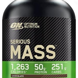 Optimum Nutrition Serious Mass Protein Powder High Calorie Weight Gainer with 25 Vitamins and Minerals, Creatine Monohydrate and Glutamine,...