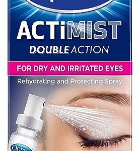 Optrex Actimist Double Action 2-in-1, For Dry & Irritated Eyes, Rehydrating & Protecting Spray, 10ml