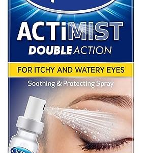 Optrex Actimist Double Action, For Itchy & Watery Eyes, Soothing & Protecting Spray, 10ml each, Hay Fever Relief, Soothes Allergy Symptoms, Reduces...
