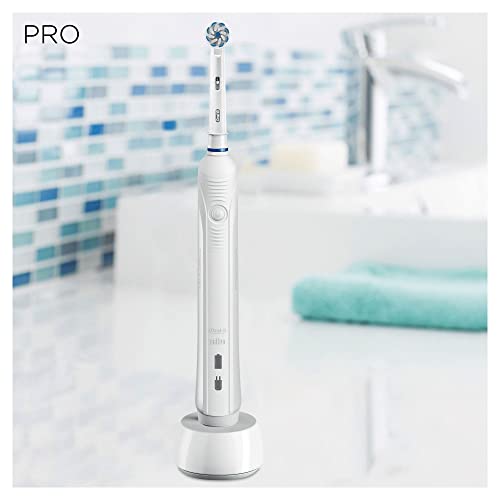 oral b pro 1 electric toothbrush with pressure sensor 1 handle 1 toothbrush 1