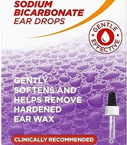 Otex Sodium Bicarbonate Drops for Effective, Gentle Removal of Excessive, Hardened Ear Wax, 10ml