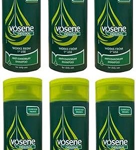 Pack of 6, Vosene Original Anti-Dandruff Shampoo - 200ml