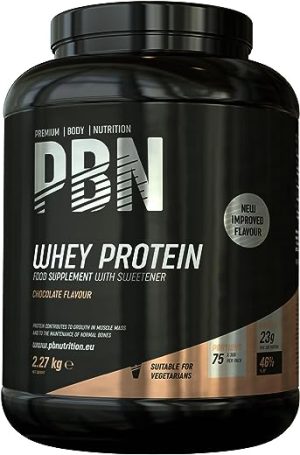 pbn premium body nutrition whey protein 227kg chocolate new improved flavour