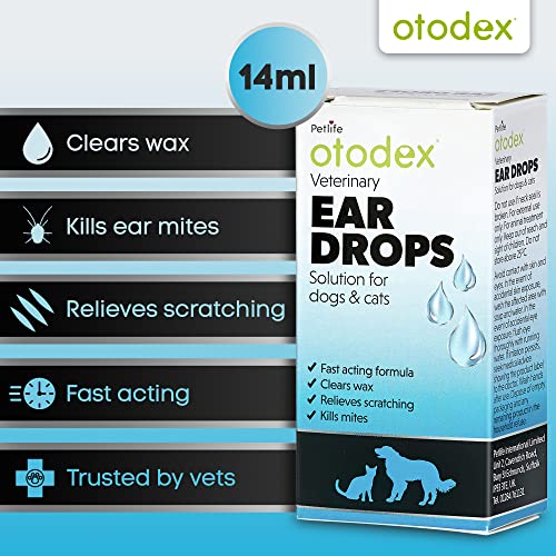 petlife otodex ear drops 14 ml 2