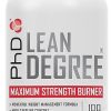 PhD Nutrition Lean Degree Maximum Strength Burner, Powerful Weight Management Formula, Vegan, Green Tea Extract and Caffeine, 100 Capsules (25 Day...