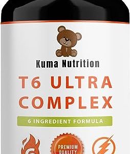 Powerful Fat Burner - Keto Diet Pills for Weight Loss – T6 Fat Burner Complex - 100% Natural Diet Pills for Men & Women - Raspberry Ketones - Vegan...