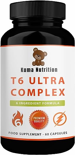 Powerful Fat Burner - Keto Diet Pills for Weight Loss – T6 Fat Burner Complex - 100% Natural Diet Pills for Men & Women - Raspberry Ketones - Vegan...