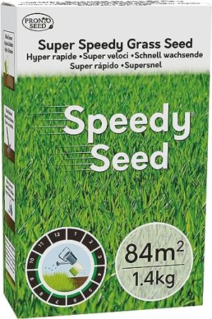 pronto seed grass seed 14kg premium quality 84 m2 coverage for overseeding