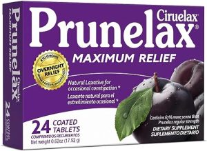 prunelax ciruelax maximum relief natural laxative for occasional