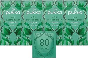 pukka herbs mint matcha green organic herbal tea peppermint spearmint