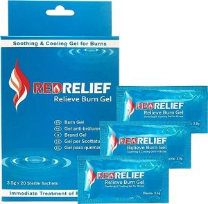 redrelief burn gel sachets 35g pack of 20