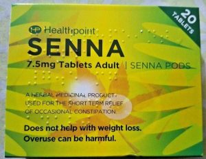 set of 3 pack senna pods herbal 60 laxative tablet relieve constipation in