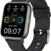 Smart Watch 2021, Fitness Tracker 1.69" Touch Screen Heart Rate Sleep Monitor, IP68 Waterproof Fitness Watch Smartwatch, 24 Modes, Pedometer...