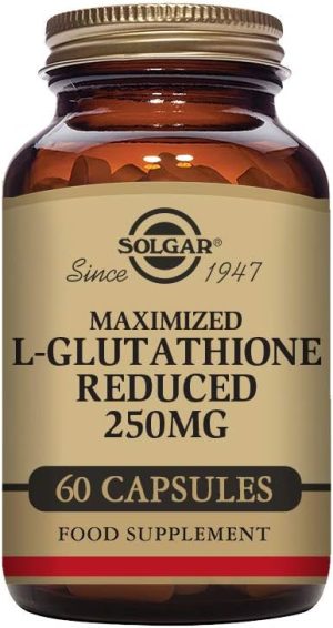 solgar maximised l glutathione reduced 250 mg vegetable capsules pack of 60