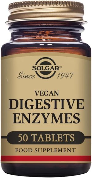 solgar vegan digestive enzymes tablets pack of 50 lactose free
