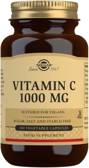 solgar vitamin c 1000mg healthy immune system helps fight free radicals