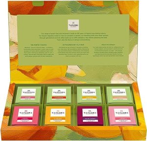 taylors of harrogate assorted green teas and fruit infusions selection gift