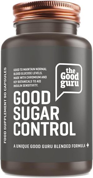 the good guru diabetic supplement by contains chromium ginseng to lower
