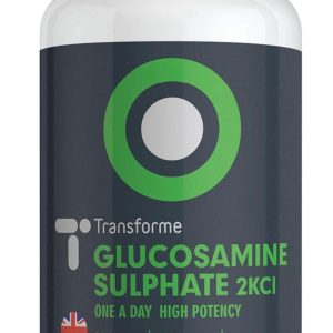 Transforme Glucosamine Sulphate 2KCl 1500mg 365 Tablets, 1 Year Supply, Vegan & Vegetarian High Strength, Premium Quality Glucosamine, UK Made,...