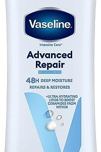 Vaseline Intensive Care Advanced Repair Body Lotion fragrance-free to heal very dry skin 400 ml
