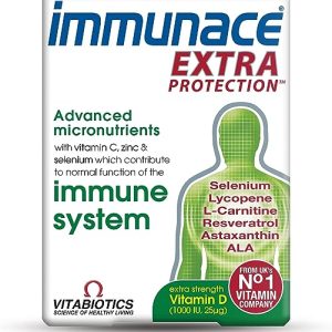 Vitabiotics Immunace Extra Protection Tablets, 30 count