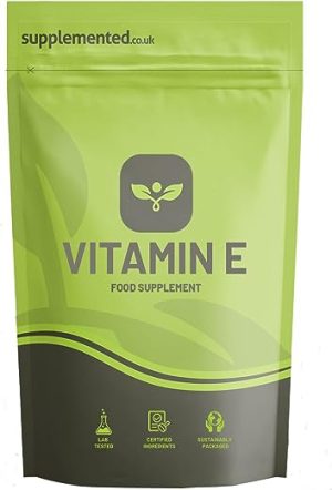 vitamin e 400iu 180 softgel capsules uk made supplement