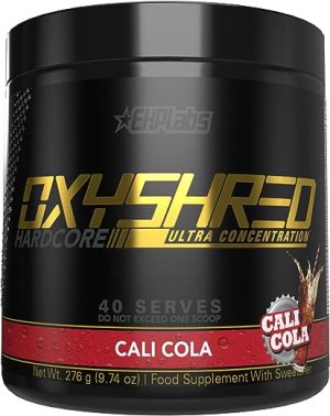 ehplabs oxyshred hardcore thermogenic pre workout powder for shredding pre