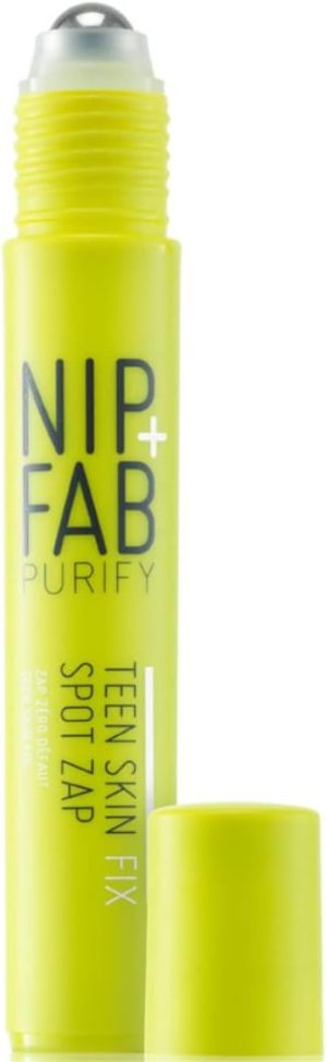 nip fab teen skin fix spot zap gel for face with salicylic acid witch