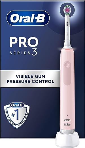 oral b pro 3 electric toothbrush with smart pressure sensor 1 3d white