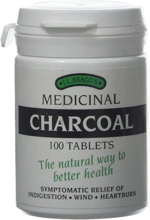 braggs medicinal charcoal 100 tablets