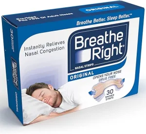 breathe right nasal strips original small medium 30s instantly relieves jpg