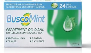 buscomint 02 ml peppermint oil ibs multi symptom treatment soft gel