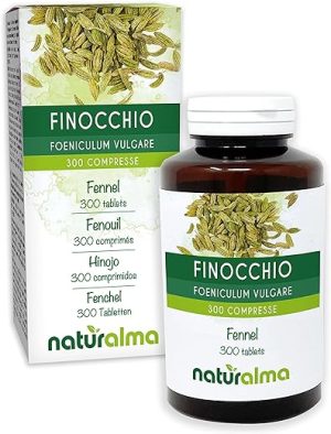 fennel foeniculum vulgare fruits naturalma 150 g 300 tablets of 500 mg