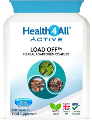 health4all load off adaptogen complex 120 capsules with ashwagandha rhodiola
