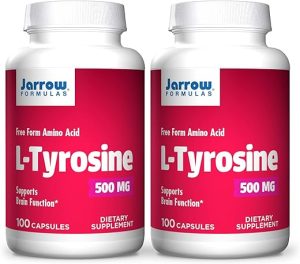 jarrow formulas jarrow l tyrosine 500mg 100 capsules 1 units