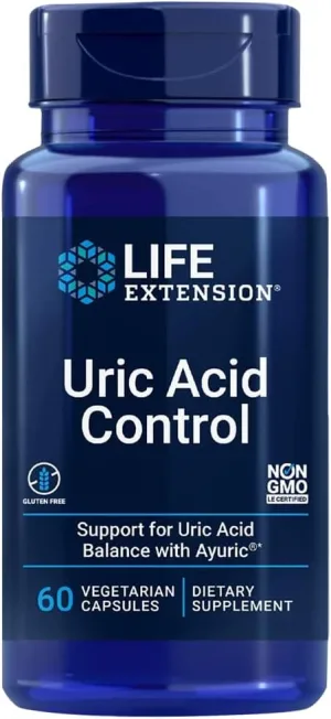life extension uric acid control terminalia bellirica 500mg 60 vegan jpg