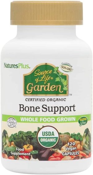 naturesplus source of life garden bone support organic algae calcium with