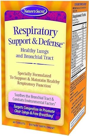 respiratory cleanse defence 60 tablets