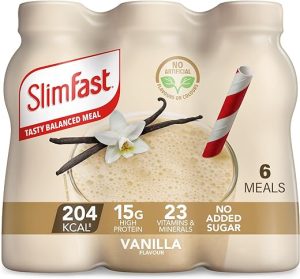 slimfast ready to drink shake tasty balanced shake with vitamins and
