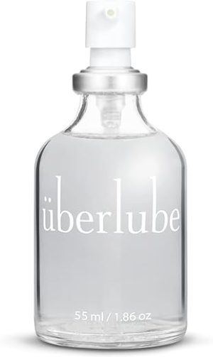 uberlube luxury lubricant latex safe natural silicone lube with vitamin e