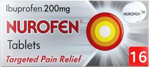 nurofen pain relief ibuprofen tablets for headache migraines cold and flu